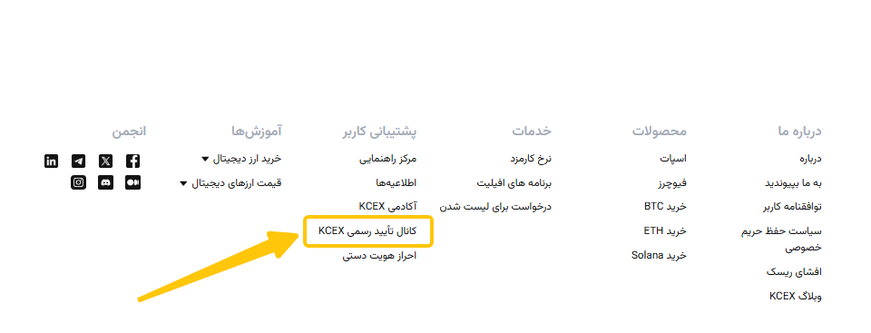 صرافی ارز دیجیتال KCEX