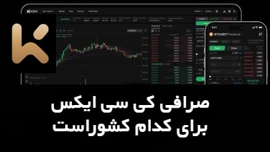 صرافی کی سی ایکس kcex برای کدام کشور است